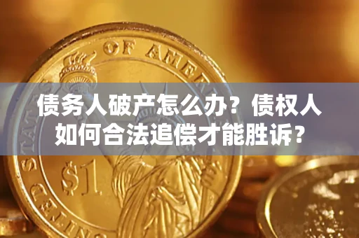 北京债务人破产怎么办？债权人如何合法追偿才能胜诉？