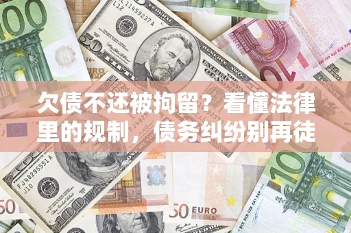 北京欠债不还被拘留？看懂法律里的规制，债务纠纷别再徒劳奔波