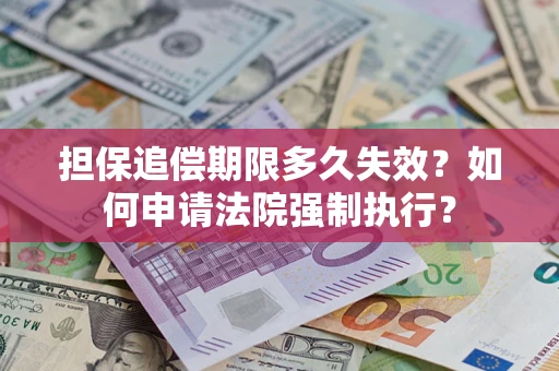 北京担保追偿期限多久失效？如何申请法院强制执行？